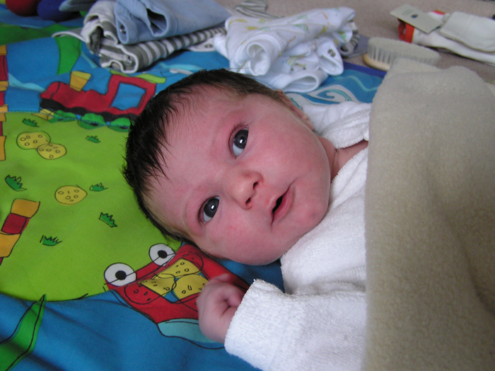 Ivy waking up 20/3/07