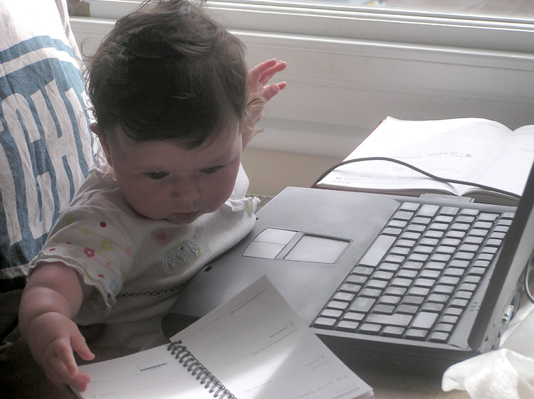 Ivy checks her busy schedule. 13/8/07